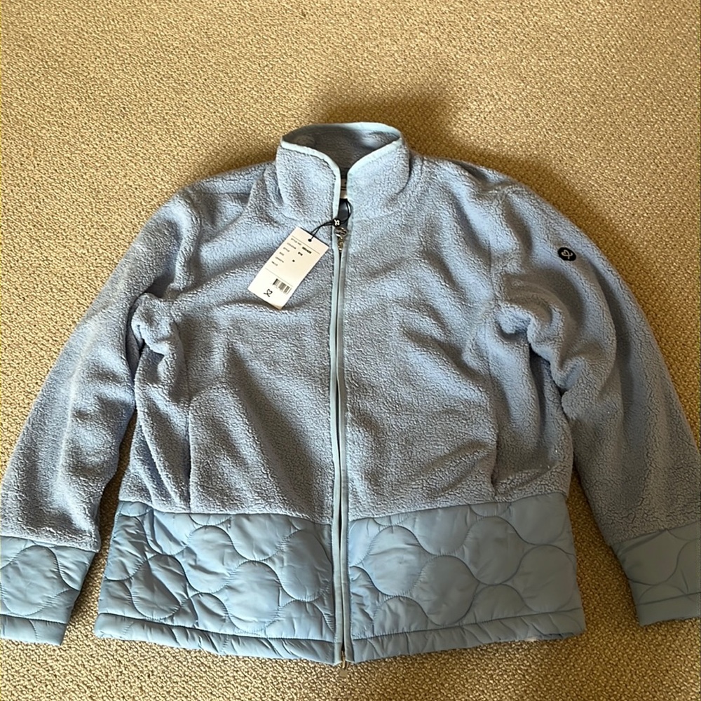 Daily Sports zip up sherpa cierra staple jacket